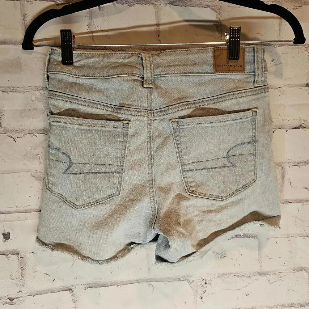 AE Light Wash Shorts Size 2